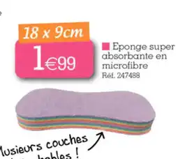 Kandy Eponge super absorbante en microfibre offre