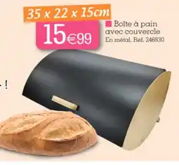 Kandy Boîte à pain offre