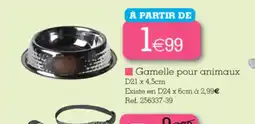 Kandy Gamelle pour animaux offre