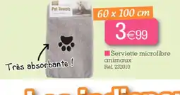 Kandy Serviette microfibre animaux offre