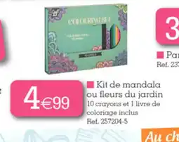 Kandy Kit de mandala ou fleurs du jardin offre