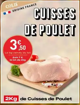 Utile Cuisses de poulet offre