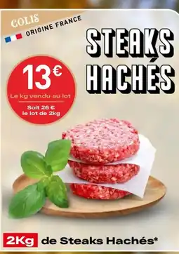 Utile Steaks hachés offre