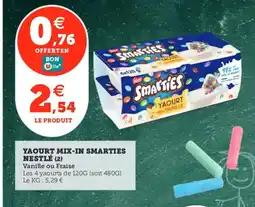 Utile NESTLÉ Yaourt mix-in smarties offre