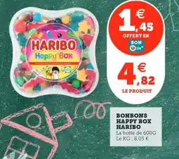 Utile HARIBO Bonbons happy box offre