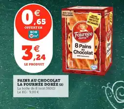 Utile LA FOURNÉE DORÉE Pains au chocolat offre
