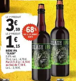E.Leclerc BIÈRE IPA “SLASH” offre