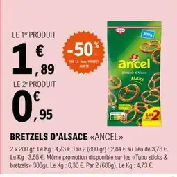 E.Leclerc Bretzels d'Alsace Ancel offre