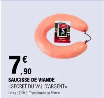 E.Leclerc Saucisse de viande offre
