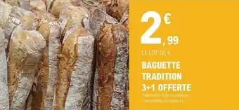 E.Leclerc BAGUETTE TRADITION offre