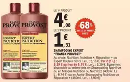 E.Leclerc SHAMPOOING EXPERT FRANCK PROVOST offre
