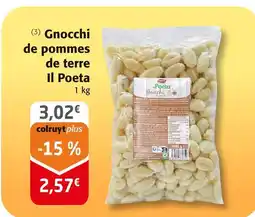 Colruyt Il Poeta Gnocchi de pommes de terre offre