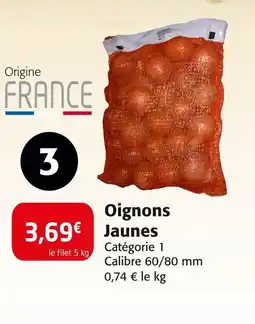 Colruyt Oignons Jaunes offre