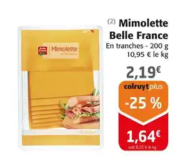 Colruyt Belle France Mimolette offre
