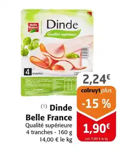 Colruyt Belle France Dinde offre