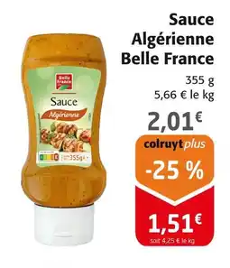 Colruyt Belle France Sauce Algérienne offre
