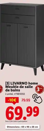 Lidl LIVARNO HOME Meuble de salle de bains offre