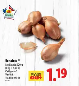 Lidl Echalote offre