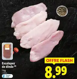 Lidl Escalopes de dinde offre