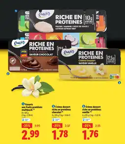 Lidl ENVIA Yaourts aux fruits protéinés multipack offre