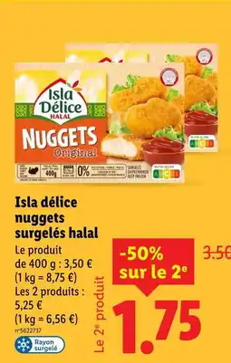 Lidl ISLA DÉLICE Nuggets Original offre