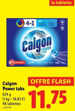 Lidl CALGON Power tabs offre