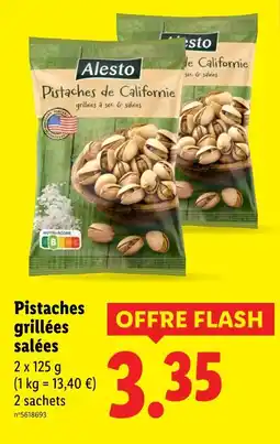 Lidl ALESTO Pistaches grillées salées offre