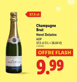 Lidl HENRI DELATTRE Champagne brut offre