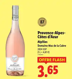 Lidl Domaine Mas de la Cabre Provence-alpes-cotes d'azur offre