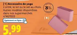 Lidl Accessoire de yoga offre