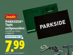 Lidl PARKSIDE Tapis antipoussière offre
