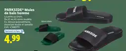 Lidl PARKSIDE Mules de bain homme offre