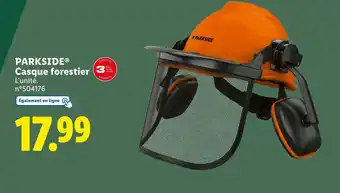 Lidl PARKSIDE Casque forestier offre