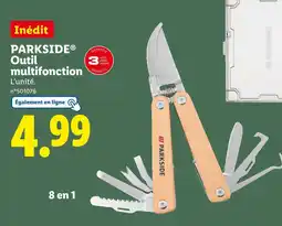 Lidl PARKSIDE Outil multifonction offre