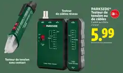 Lidl PARKSIDE Testeur de tension ou de câbles offre