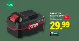 Lidl PARKSIDE Batterie 20 v offre