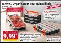 Norma KRAFT WERKZEUGE Organisateur pour quincaillerie offre