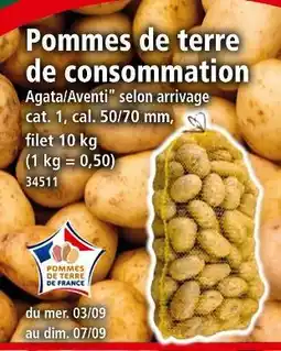 Norma Pommes de terre de consommation offre
