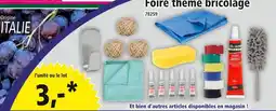 Norma Foire thème bricolage offre