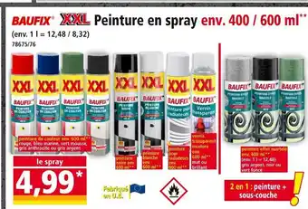Norma BAUFIX XXL Peinture en spray offre