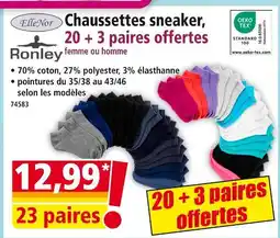 Norma RONLEY Chaussettes sneaker offre