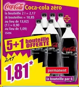 Norma Coca-Cola Coca-cola zéro offre