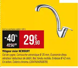 Bricorama Mitigeur évier newbury offre