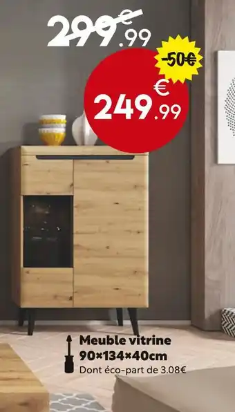 Maxi Bazar Meuble vitrine offre
