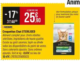 Bricorama PURINA Croquettes chat sterilised offre