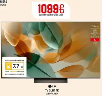 Extra LG TV OLED 4K offre