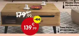 Maxi Bazar Table basse offre