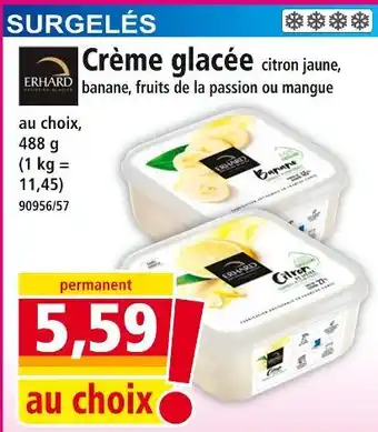 Norma Erhard Crème glacée offre