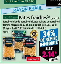 Norma VILLA GUSTO Pâtes fraîches offre