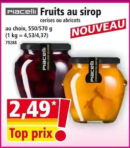 Norma PIACELLI Fruits au sirop cerises offre